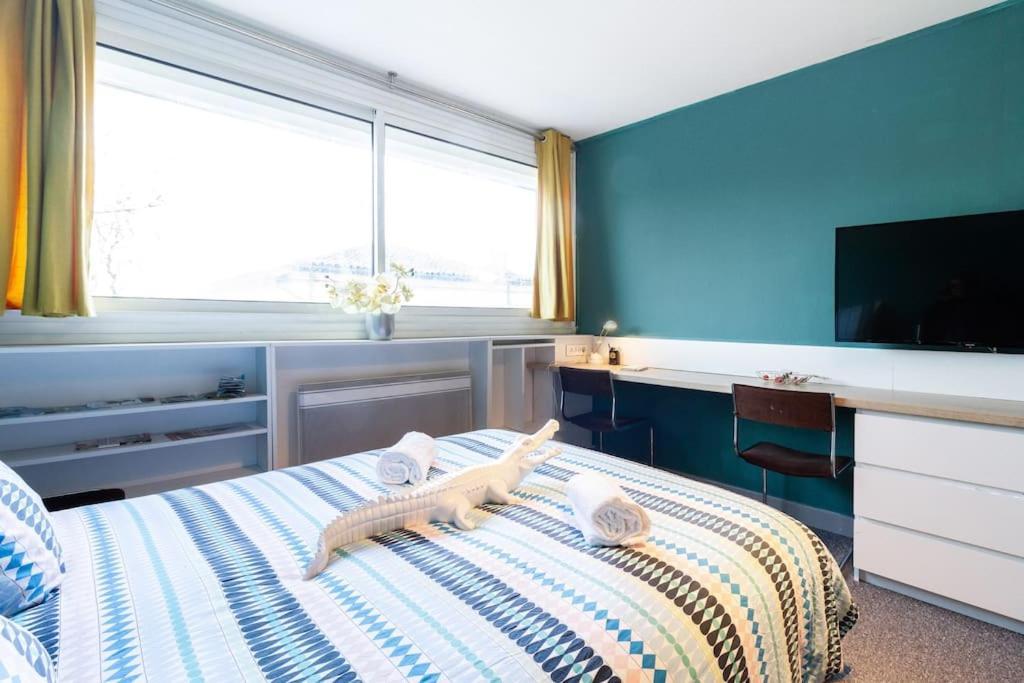 Double Appartement, Saint Michel, Parking, Wifi Toulouse Kültér fotó