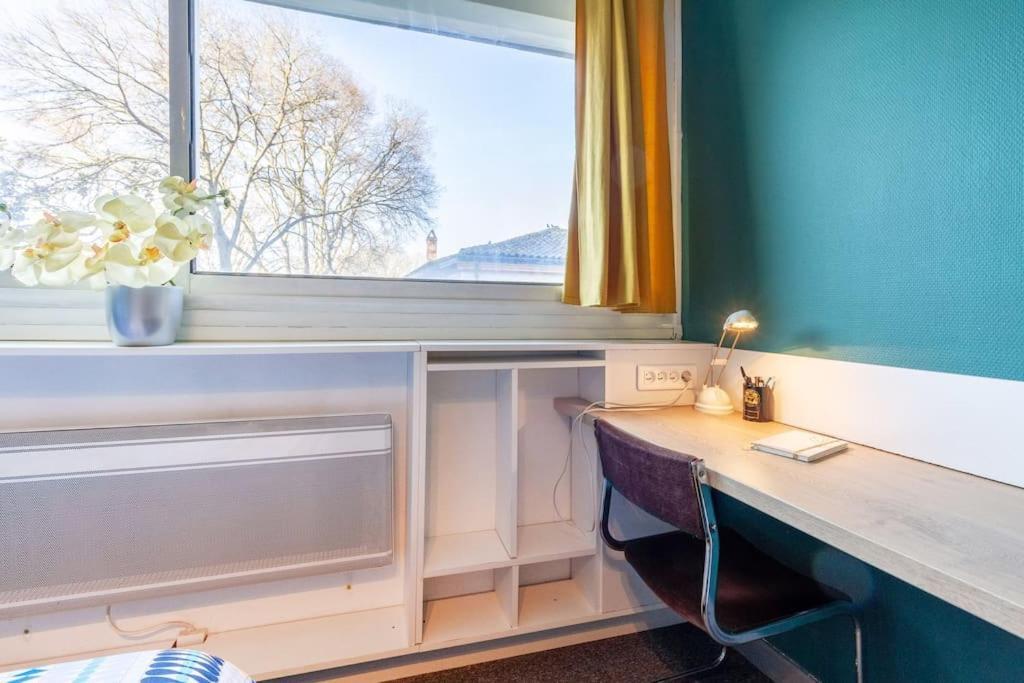 Double Appartement, Saint Michel, Parking, Wifi Toulouse Kültér fotó